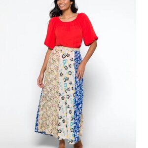 Free People Cherish Maxi Skirt, Size Medium